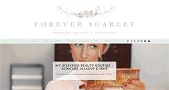 Desktop Screenshot of foreverscarlet.com